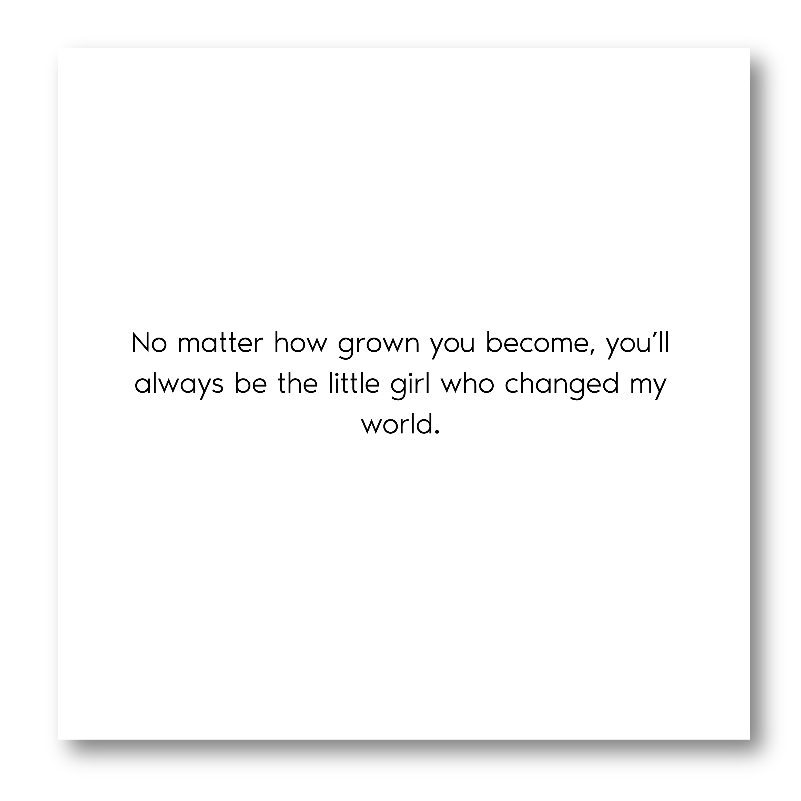 “Forever My Little Girl” Necklace For Daughter | S925