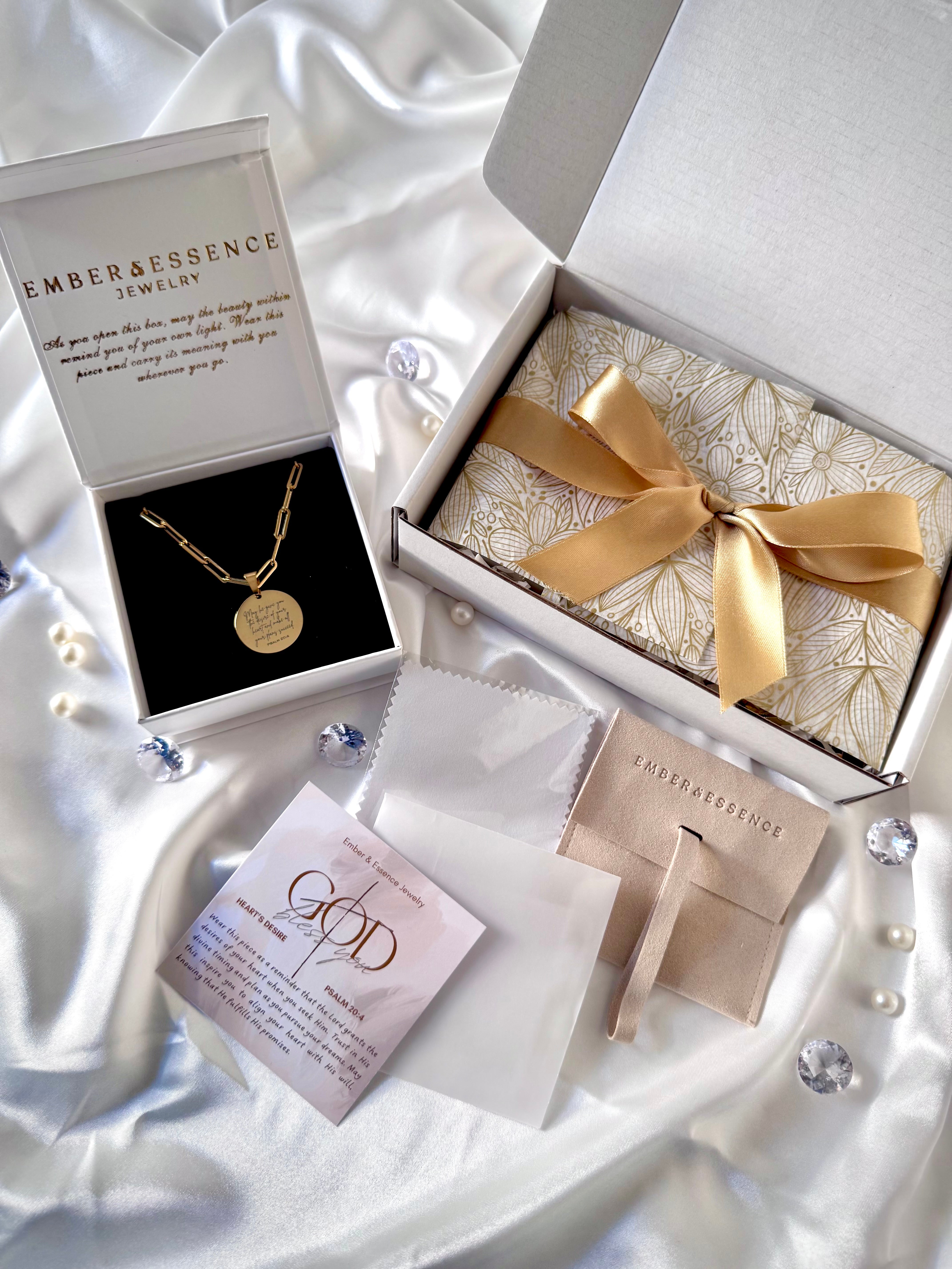 "WORRY LESS, TRUST HIM MORE" Custom Name Necklace | Matthew 6:34