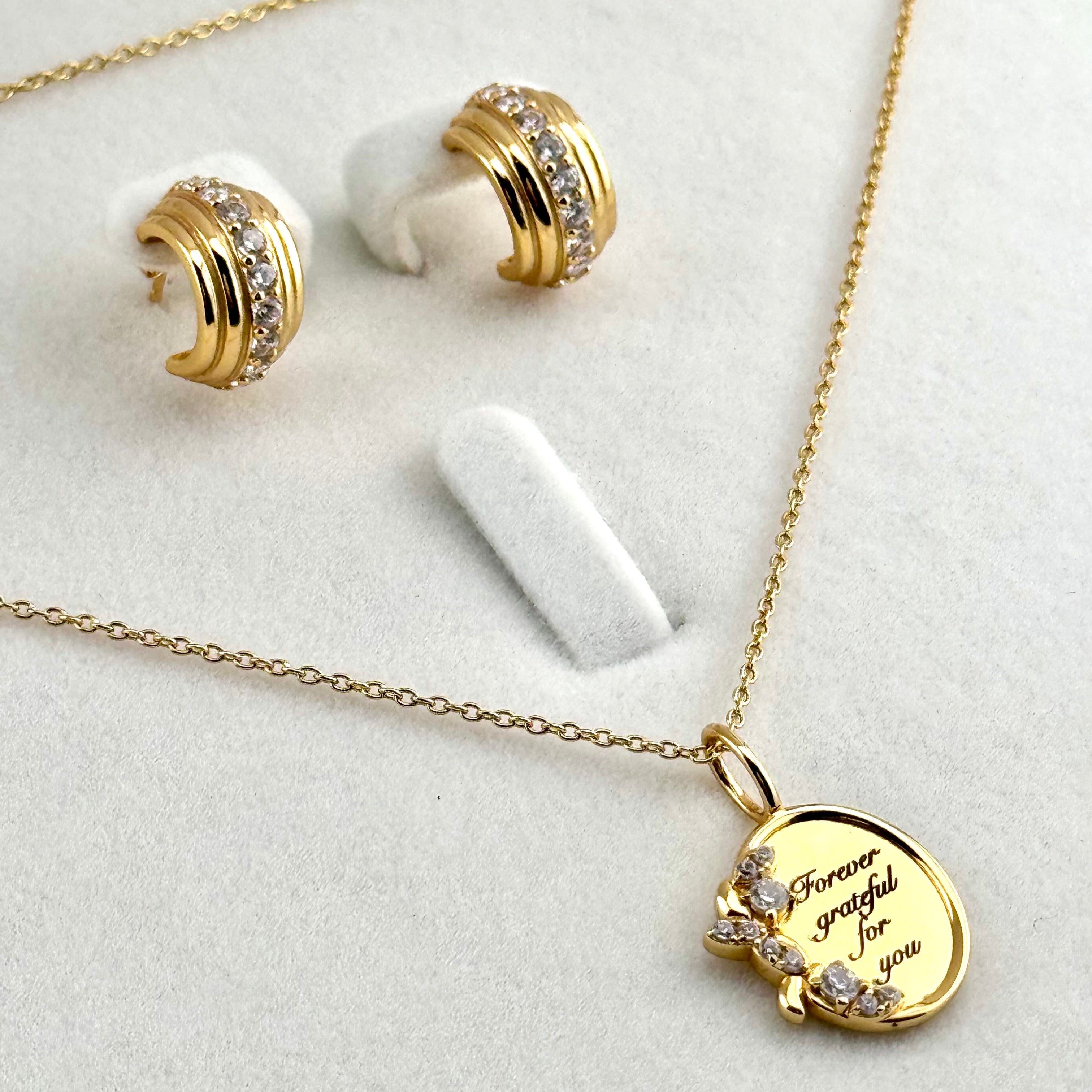 “With you, I found my forever home” Necklace For Wife or Girlfriend | S925