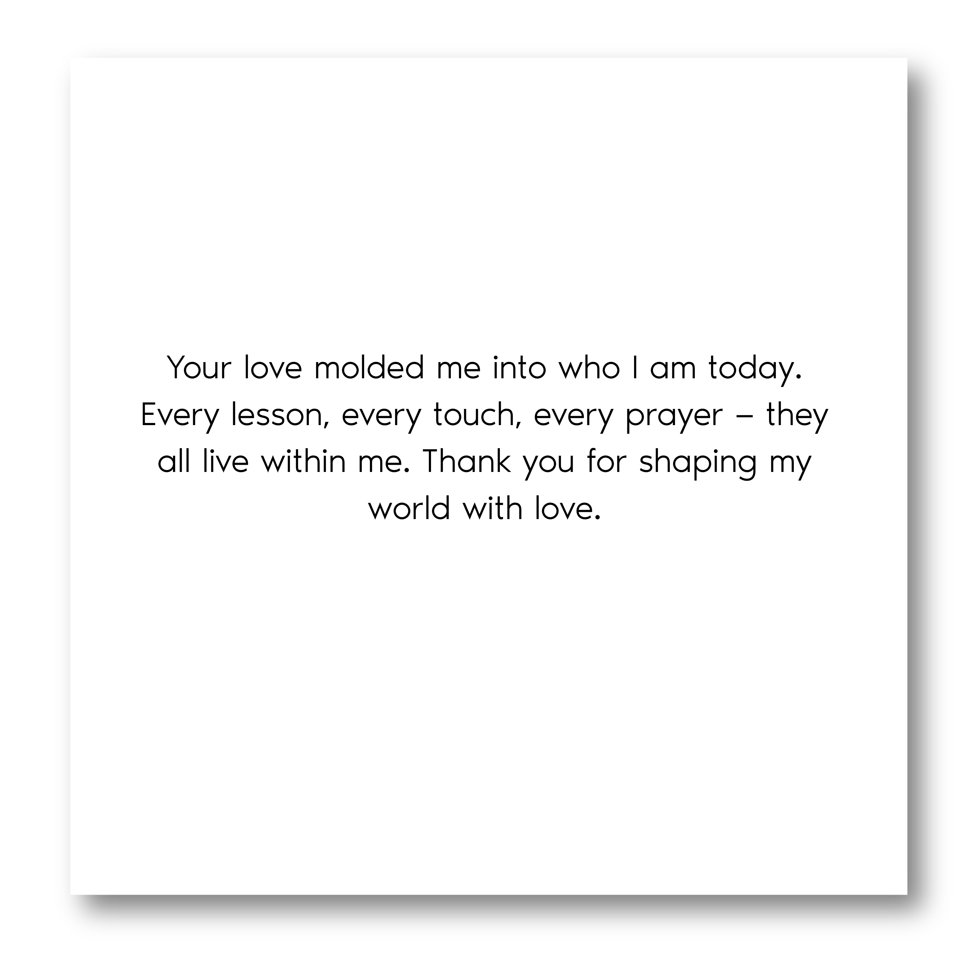 “The hands that shaped my heart” Necklace For Mom | S925