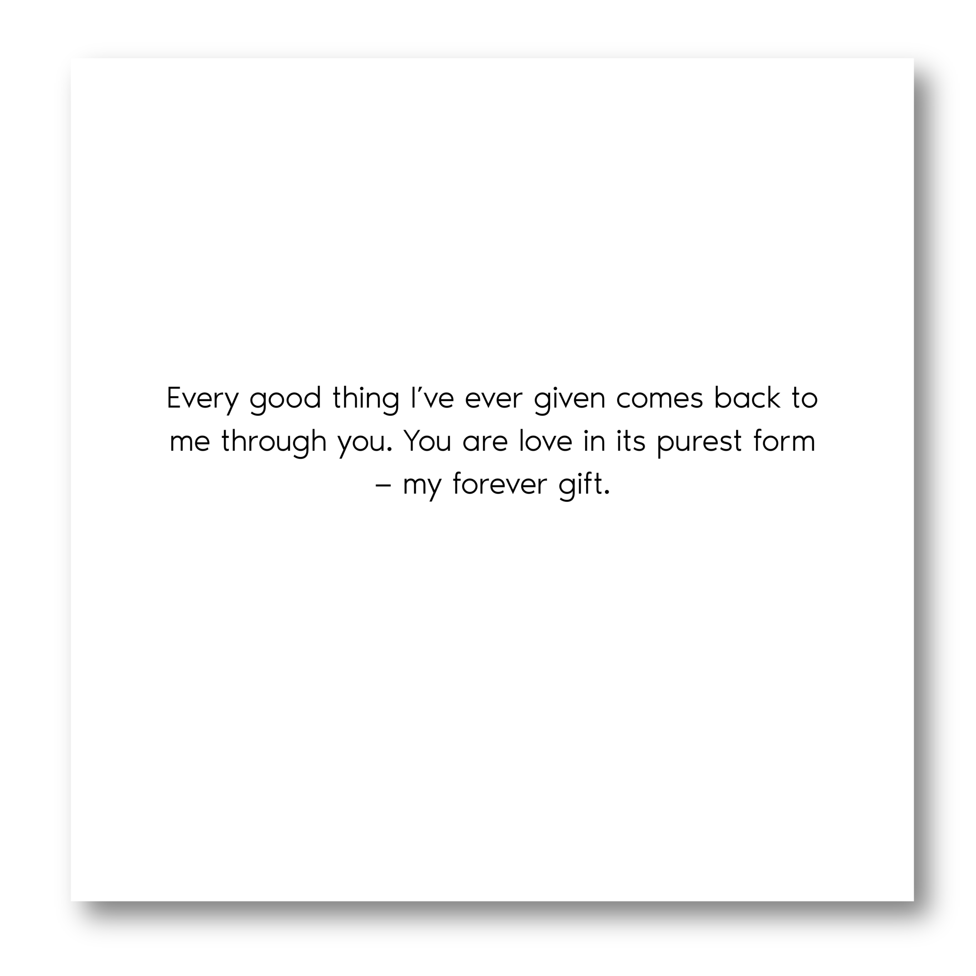 “My Love Lives Through You” Necklace For Daughter | S925