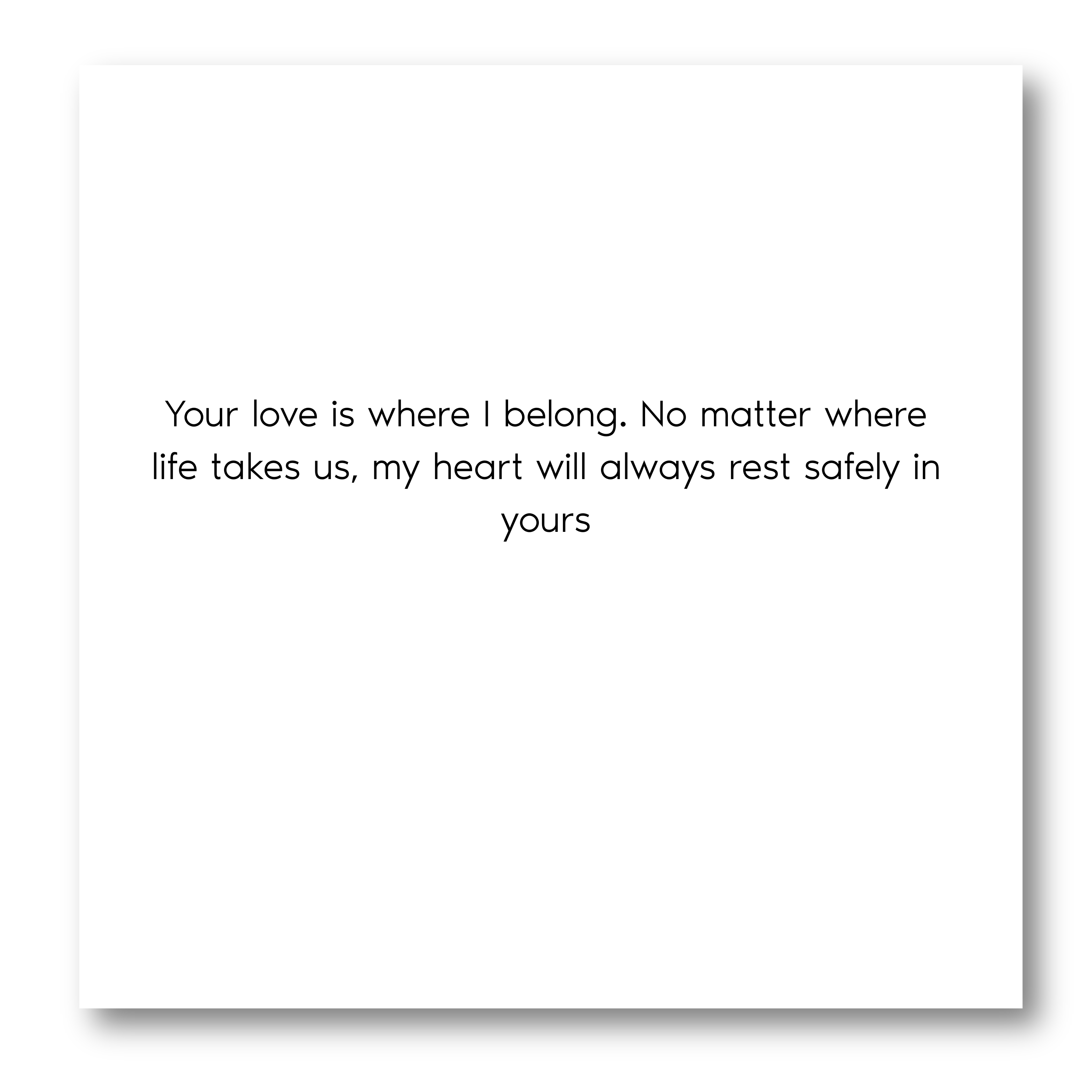 “With you, I found my forever home” Necklace For Wife or Girlfriend | S925