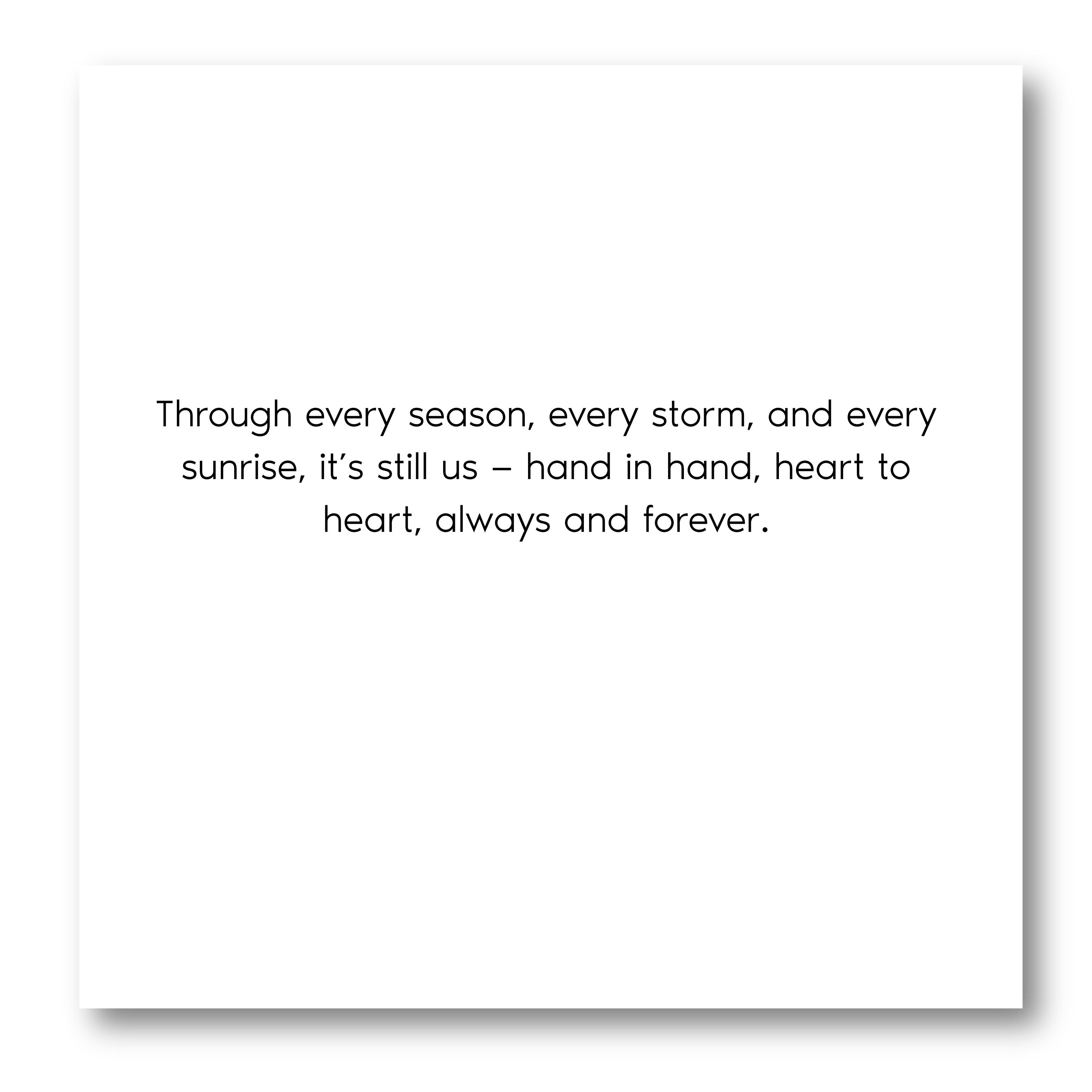 “You and me, always and forever” Necklace For Wife or Girlfriend | S925