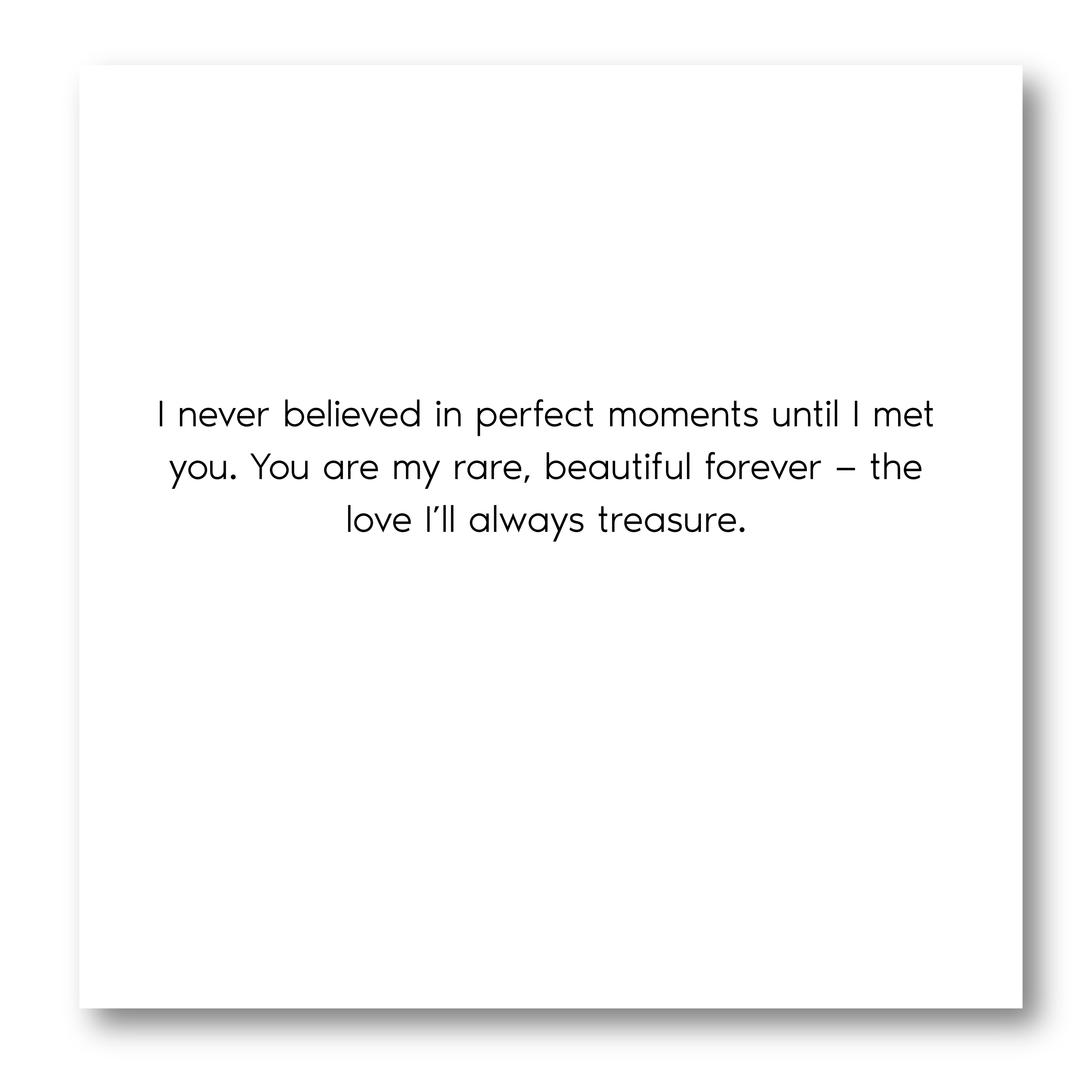 “You are my once in a lifetime” Necklace For Wife or Girlfriend | S925