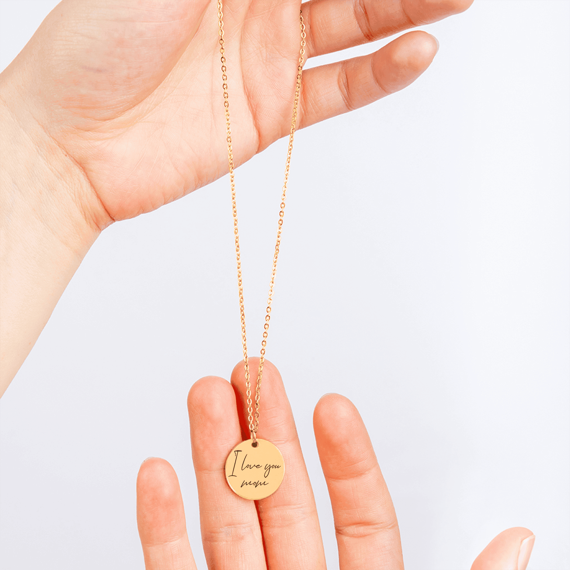 GRANDMOTHER NECKLACE: Handwritten Custom Design