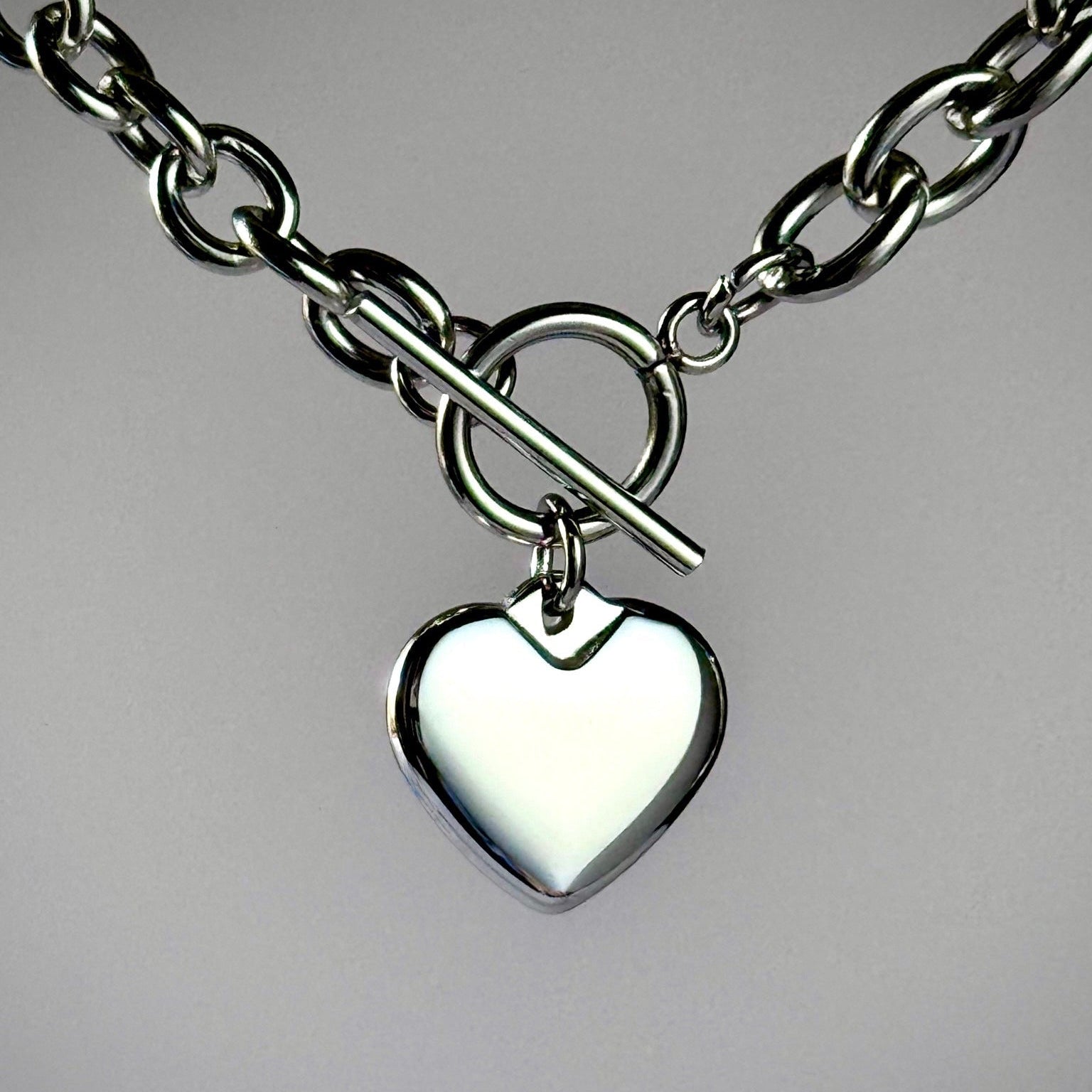 Custom Scripture on Heart Necklace or Bracelet