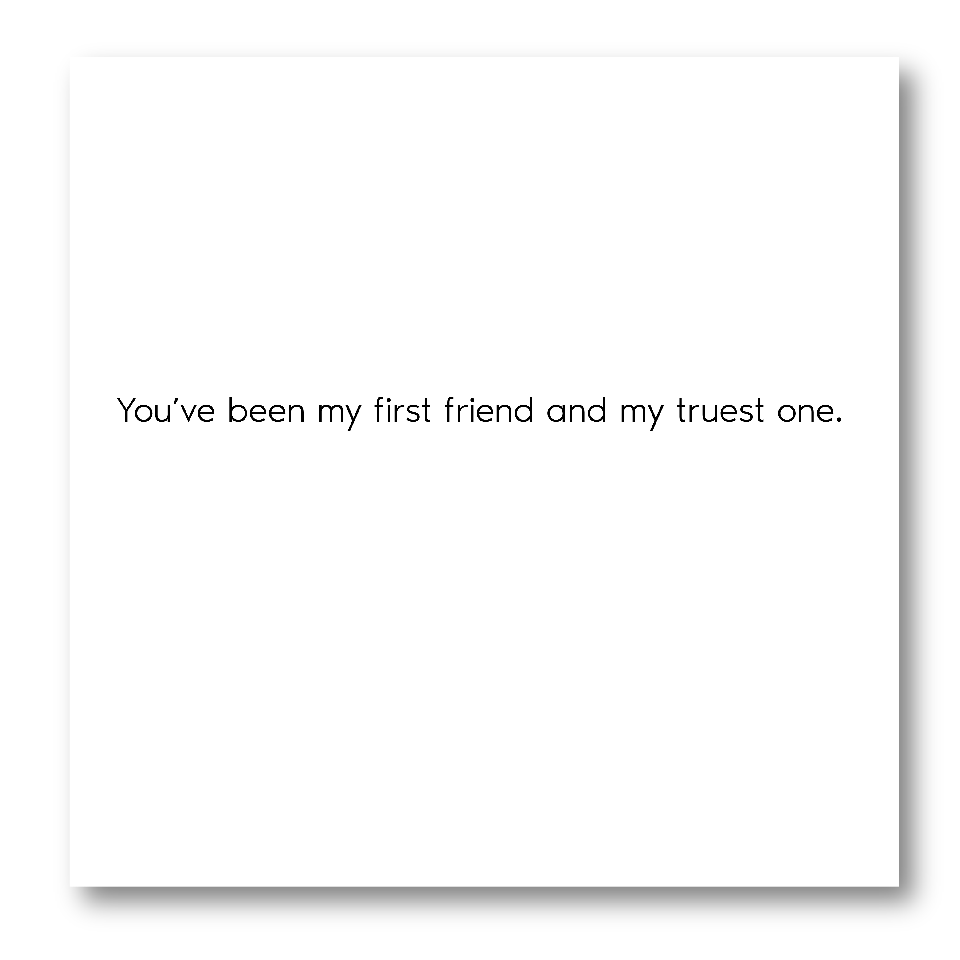 “My Forever Friend” Necklace For Sister or Bestie | S925