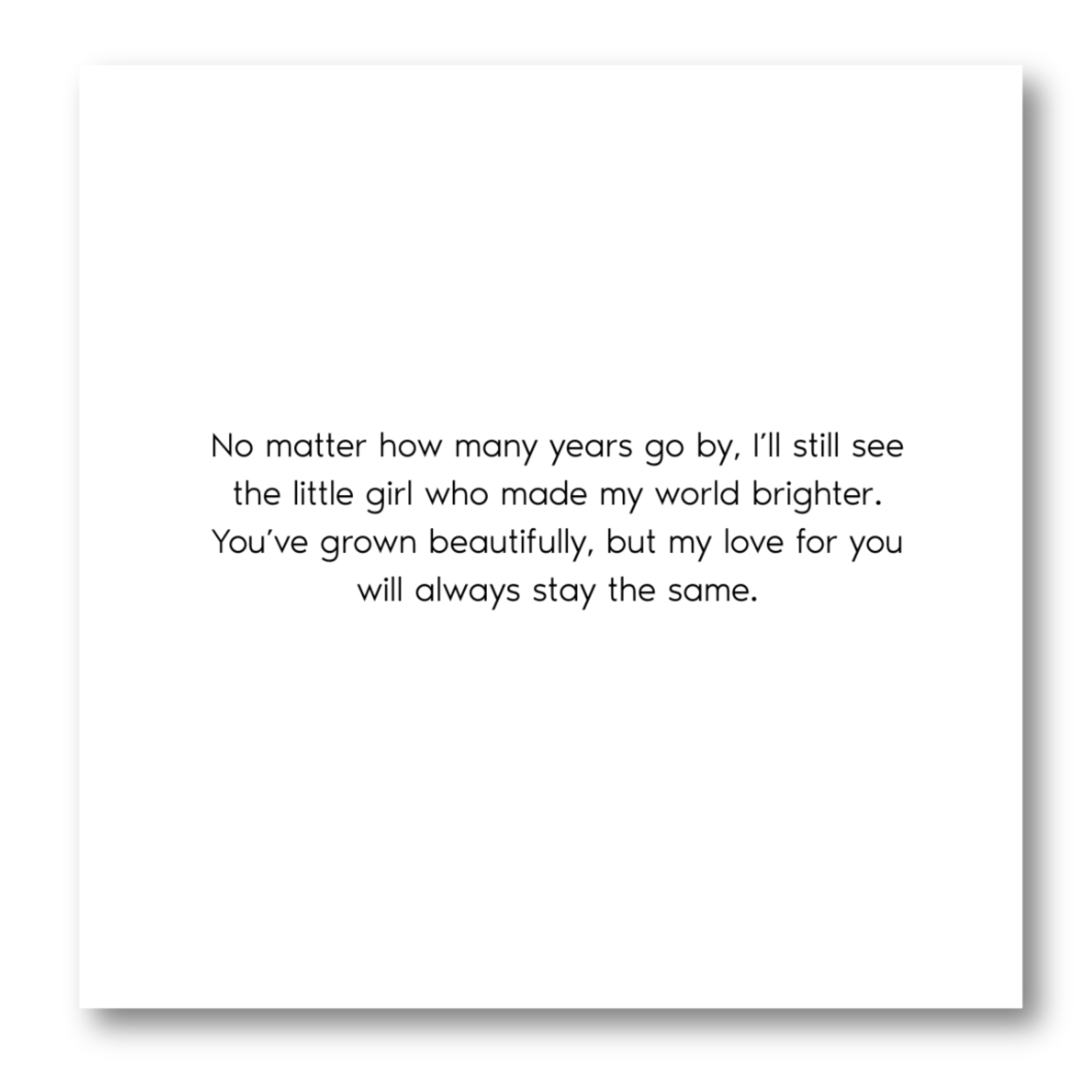 “You’ll Forever Be My Little Girl” Necklace For Daughter | S925