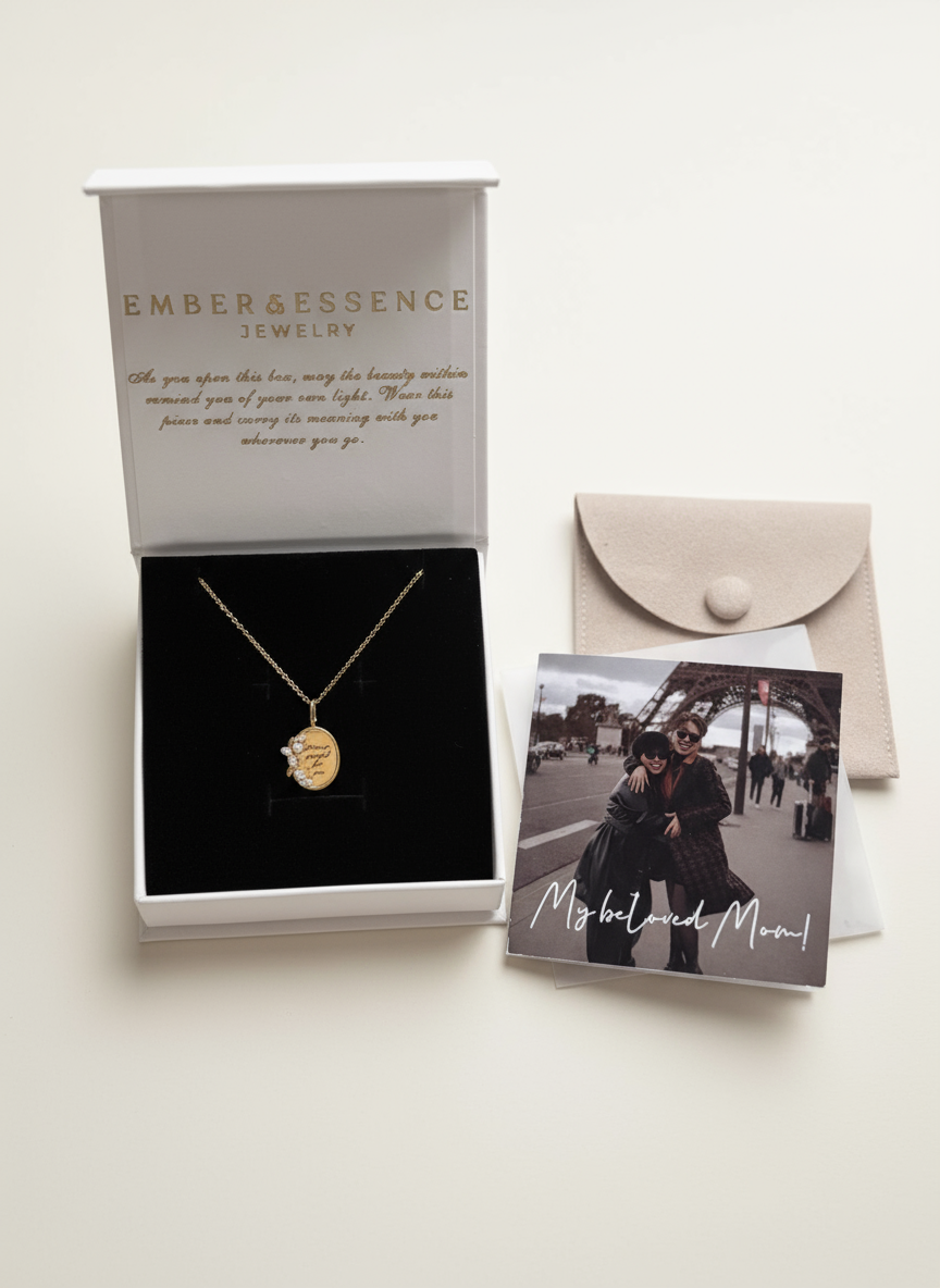 “Forever My Little Girl” Necklace For Daughter | S925